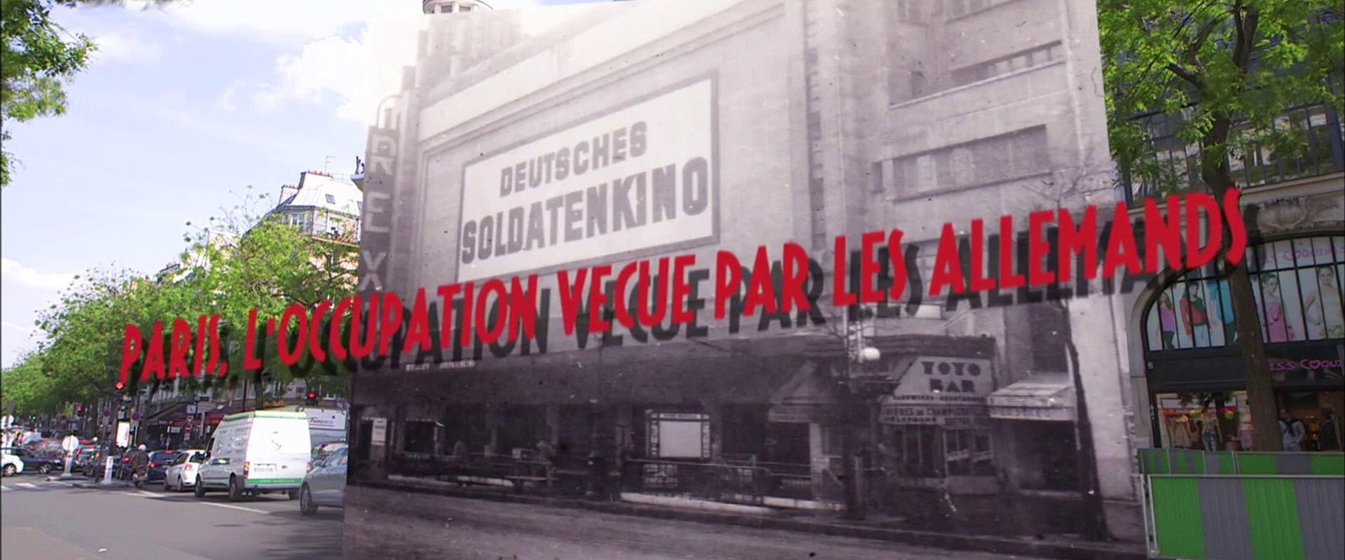 Paris l'occupation vécue par les Allemands backdrop
