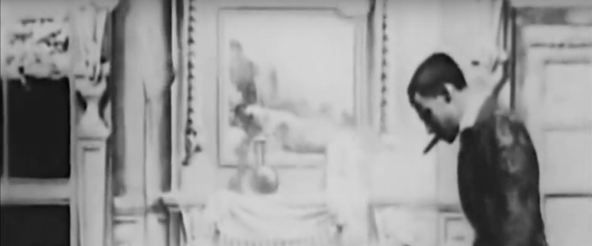Sherlock Holmes Baffled backdrop