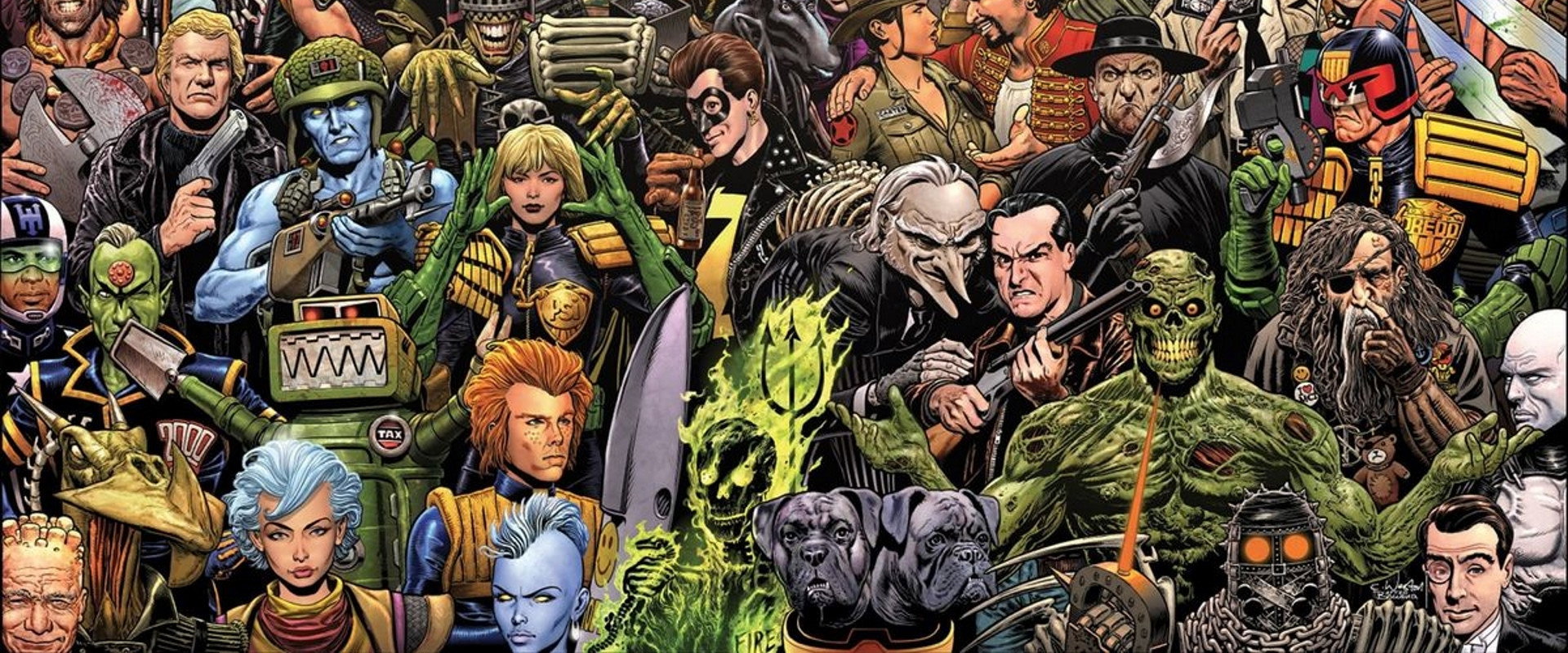 Future Shock! The Story of 2000AD backdrop