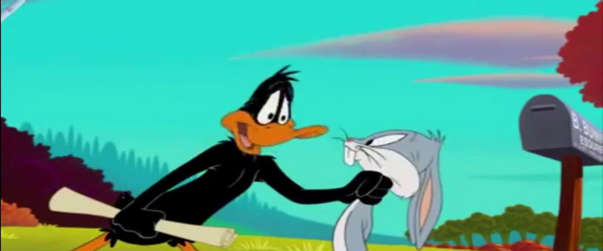 Daffy Duck for President backdrop