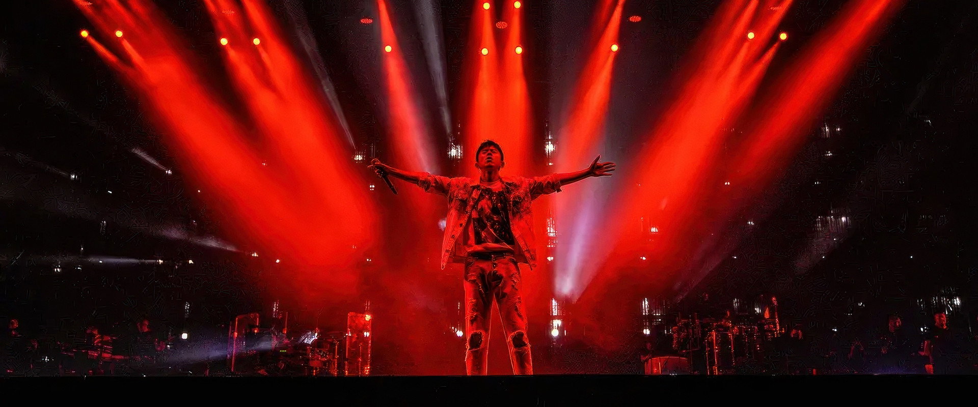 Jason Zhang FUTURE LIVE Concert Tourl 2019 backdrop