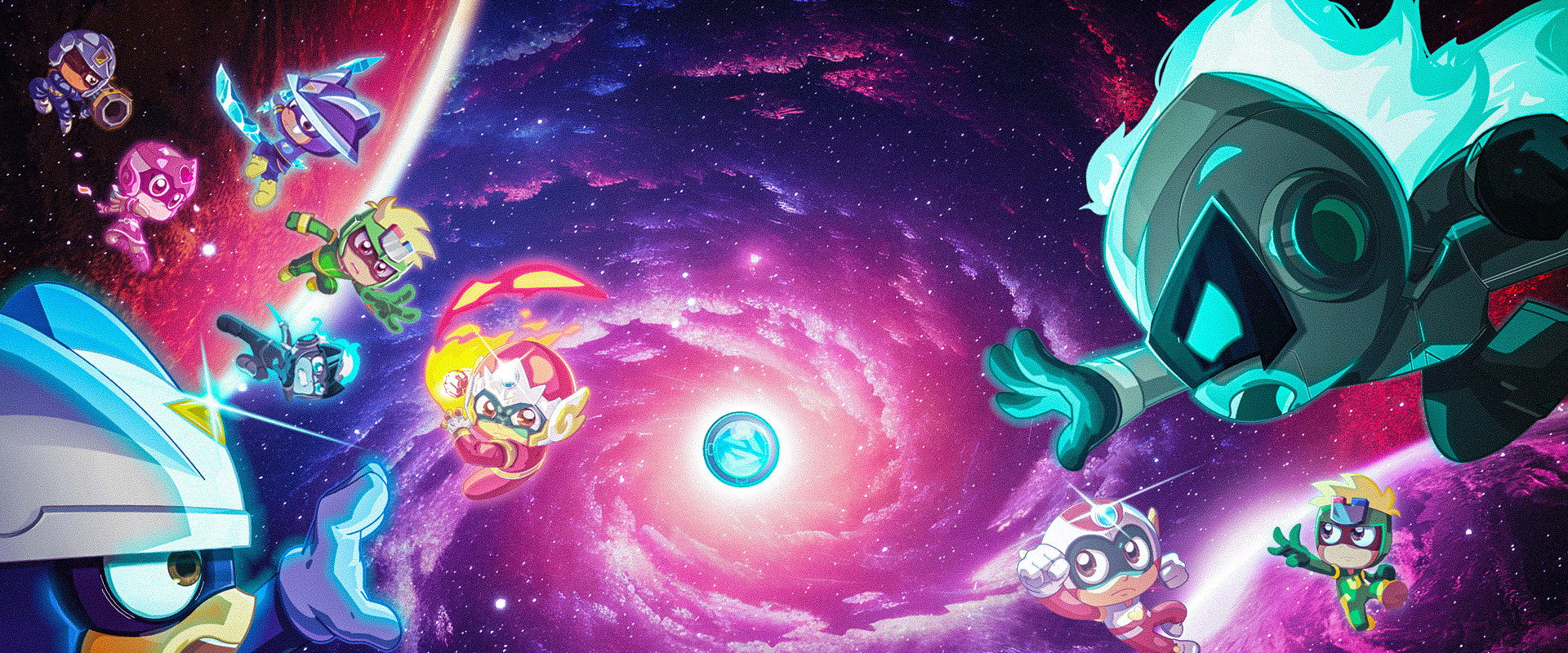 Happy Heroes: Multiverse Rescue backdrop
