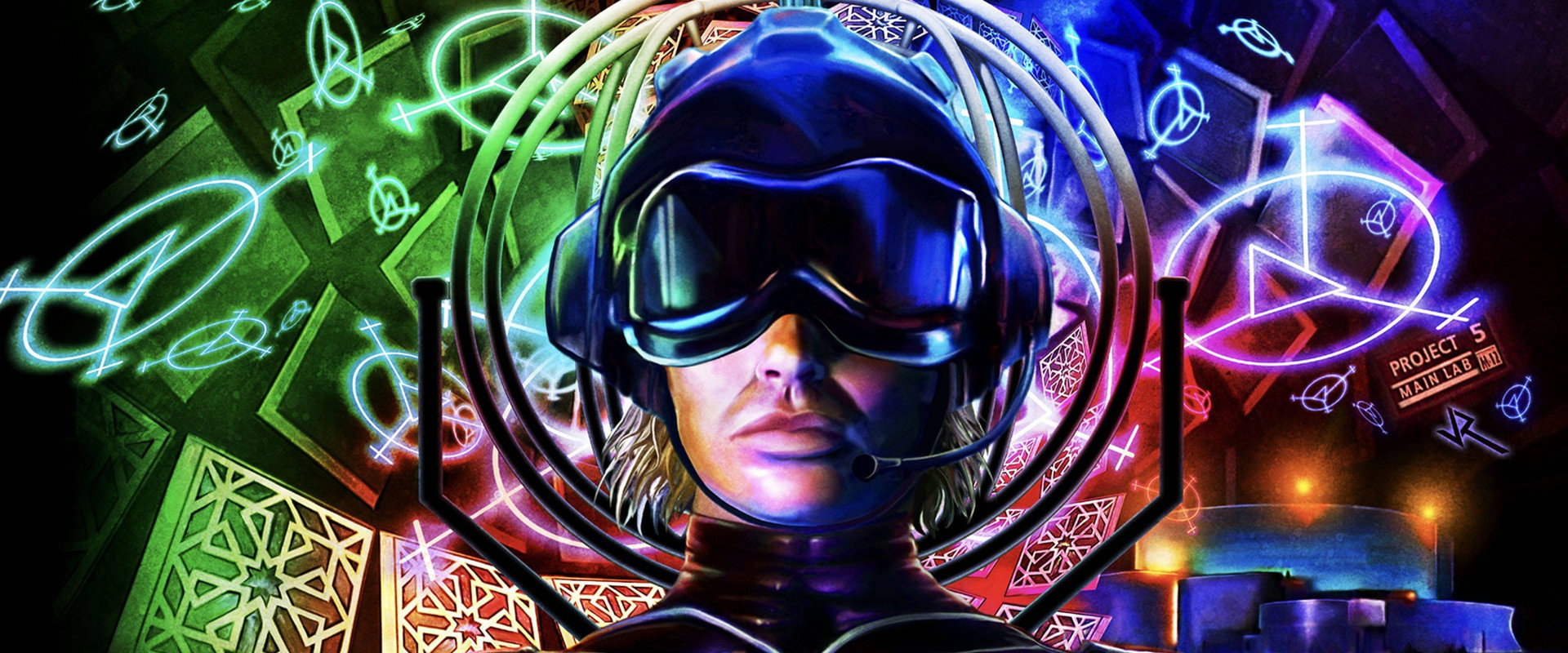 The Lawnmower Man backdrop