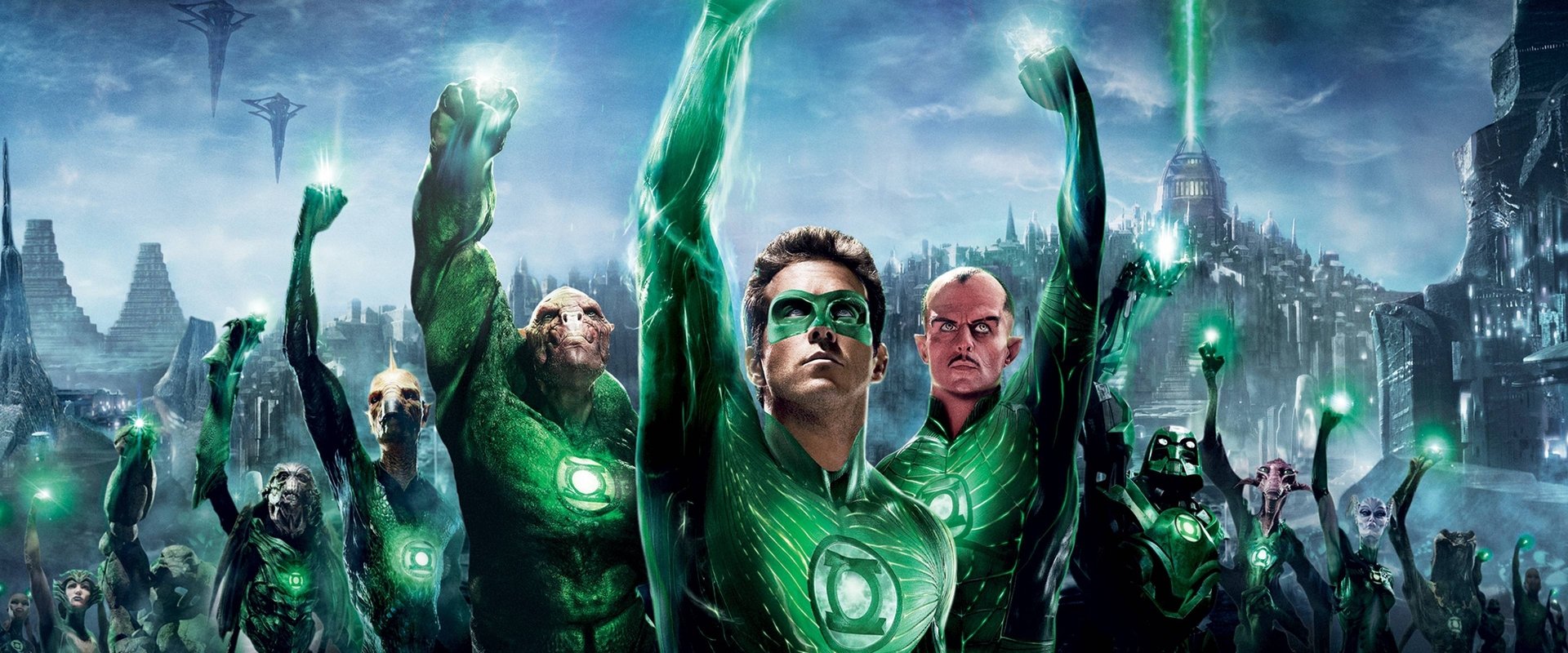 Green Lantern backdrop