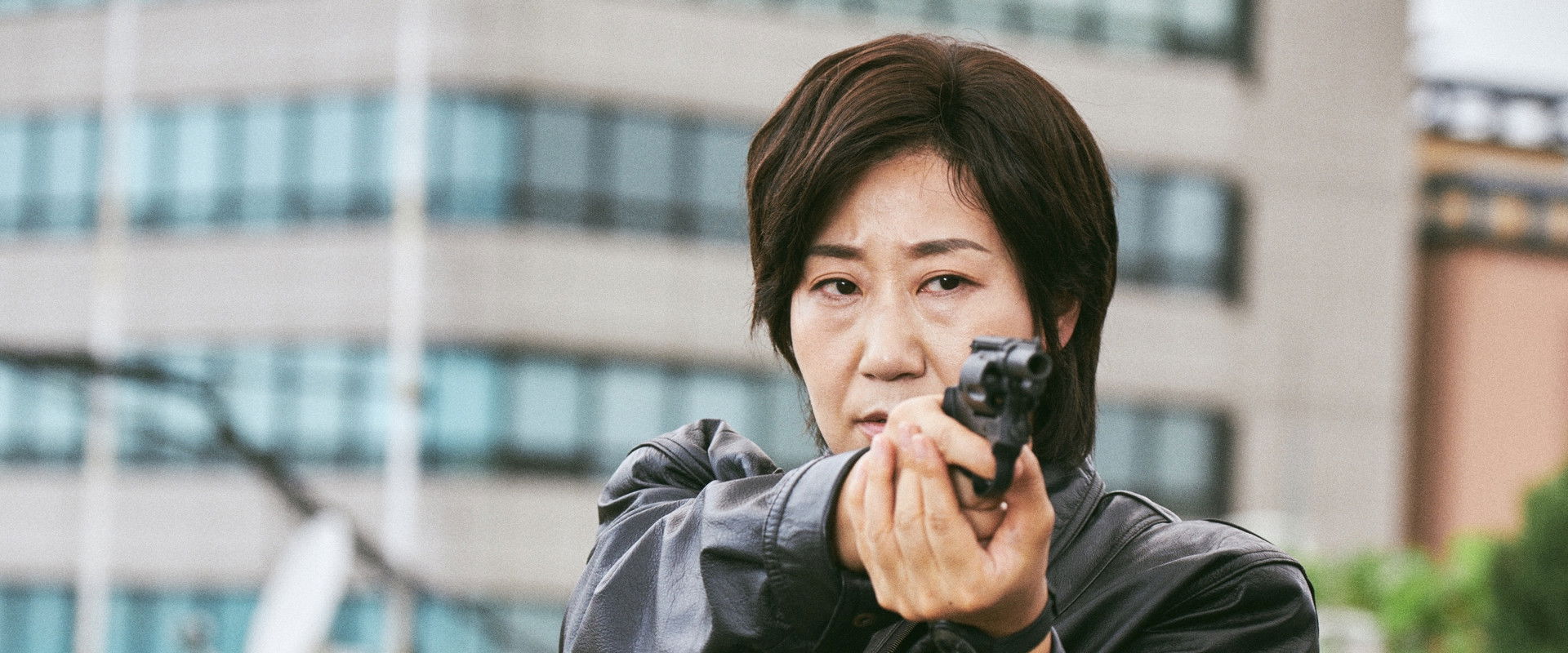 Miss & Mrs. Cops backdrop