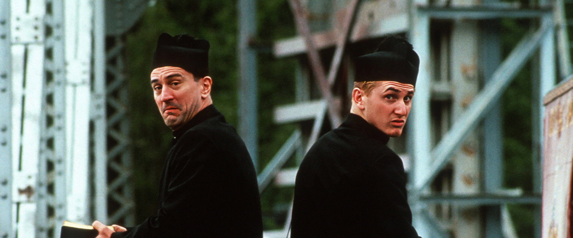 We're No Angels backdrop