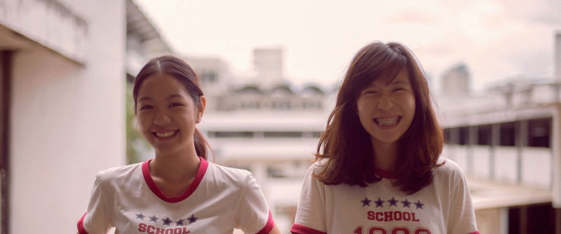 Mary Is Happy, Mary Is Happy. backdrop