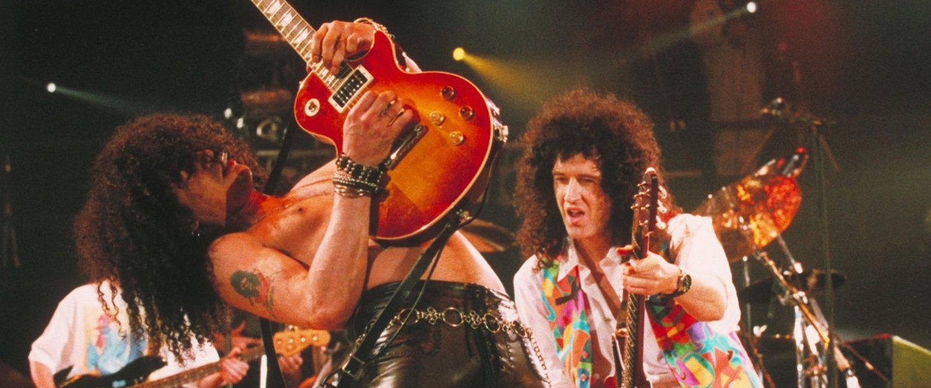 The Freddie Mercury Tribute Concert backdrop