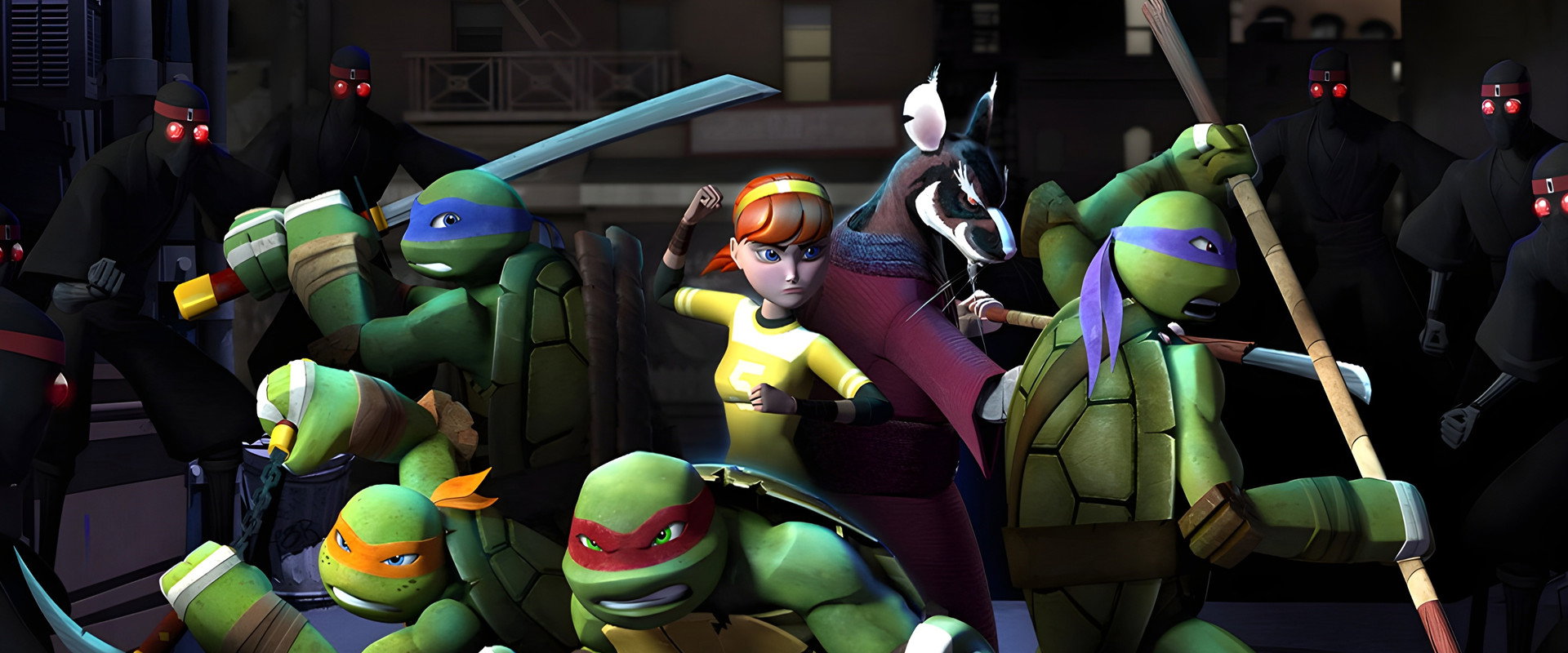 Teenage Mutant Ninja Turtles: Rise Of The Turtles backdrop