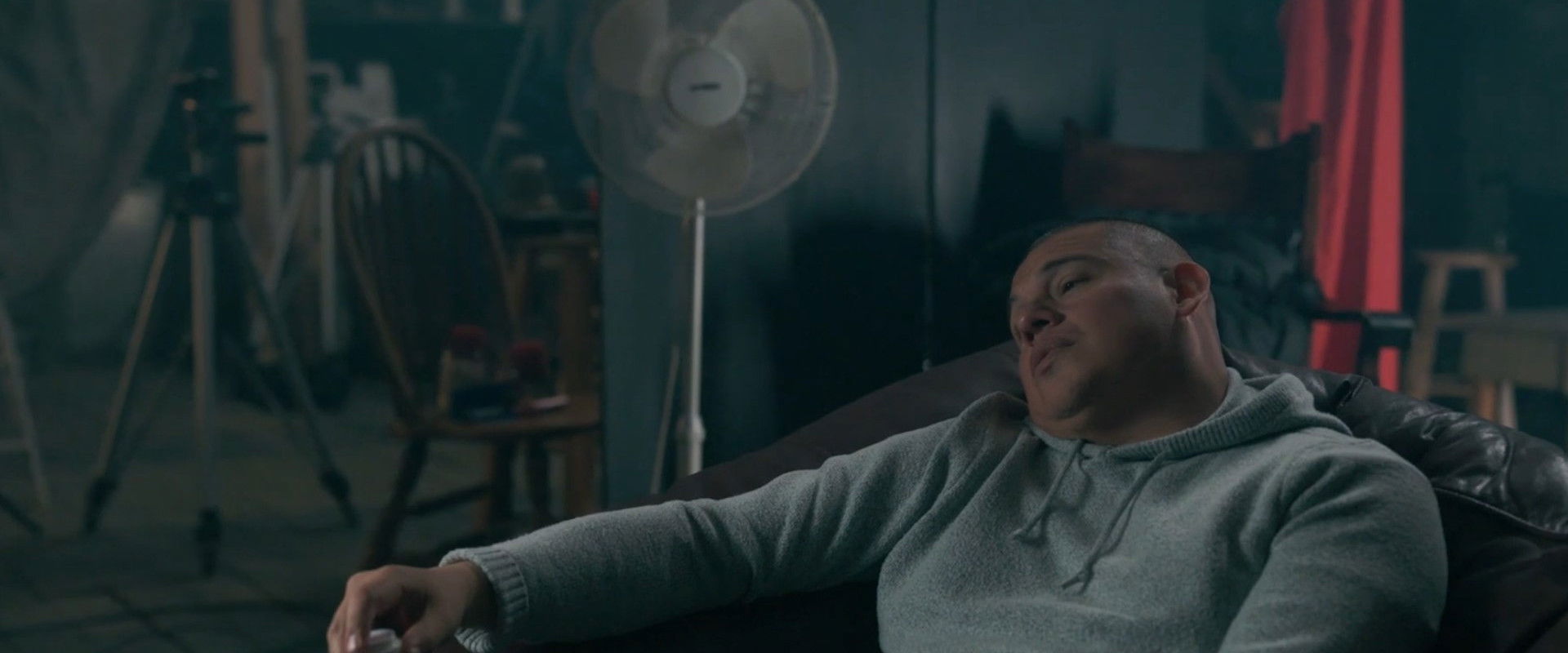 The Woman in the Room backdrop