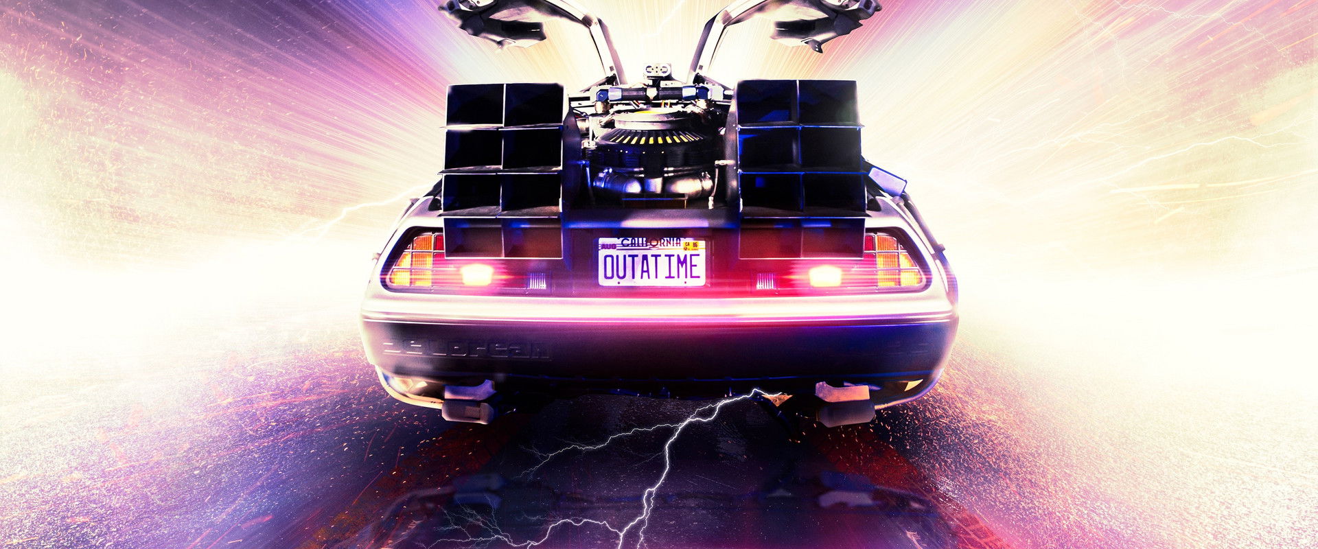 Outatime: Saving the DeLorean Time Machine backdrop