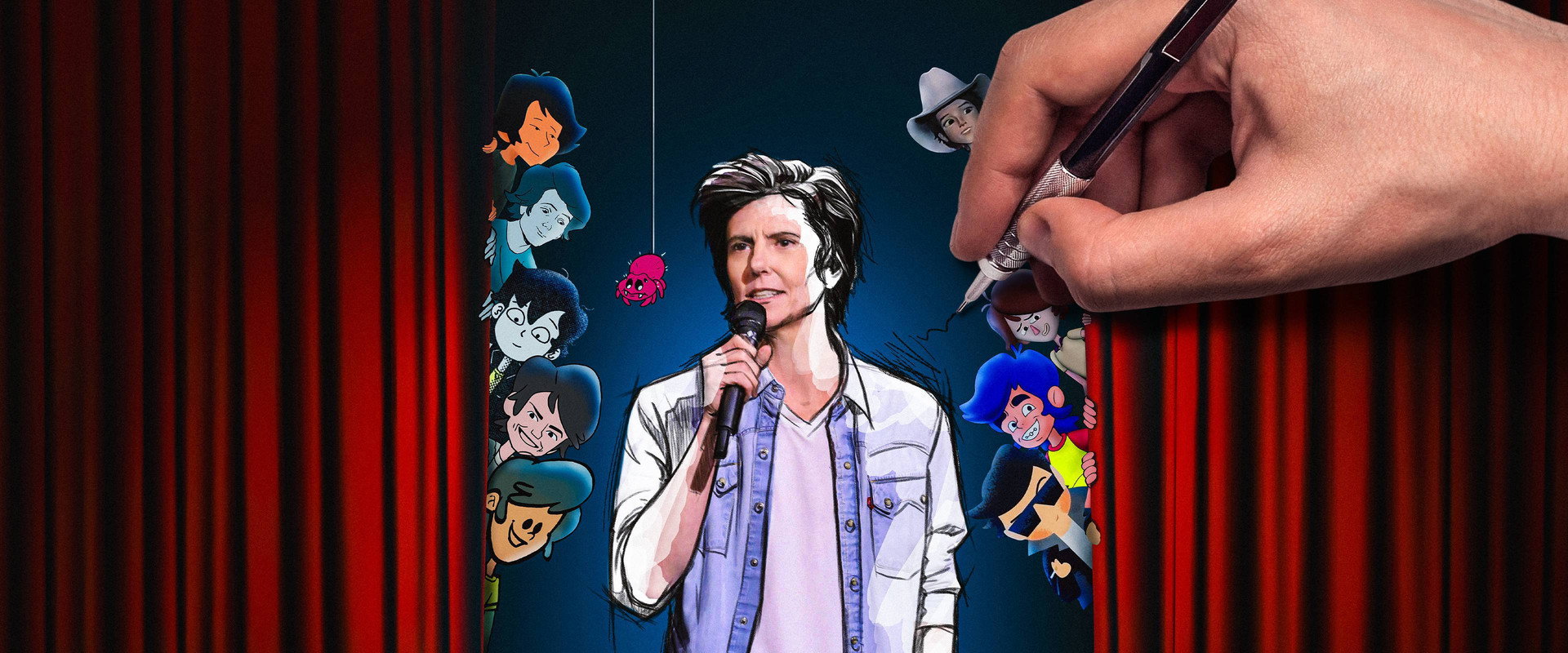 Tig Notaro: Drawn backdrop