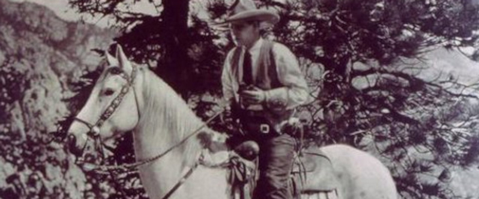 The Phantom Horseman backdrop