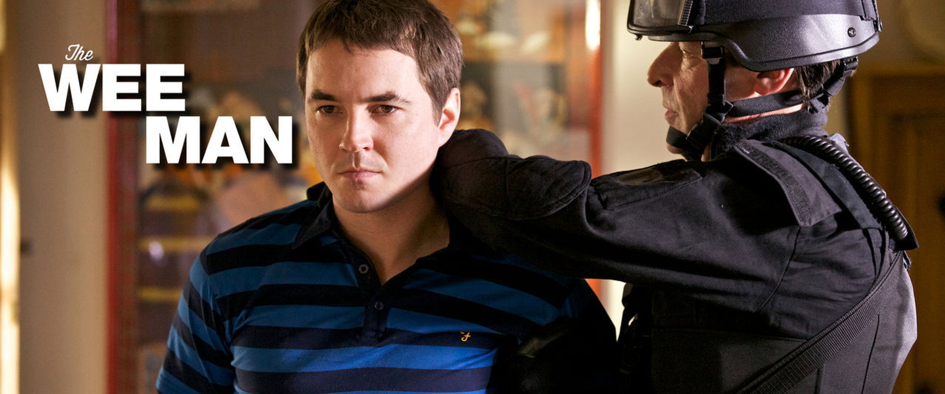 The Wee Man backdrop