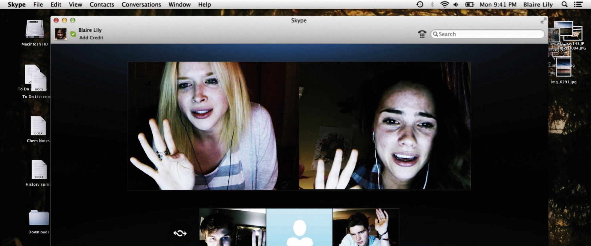 Unfriended backdrop