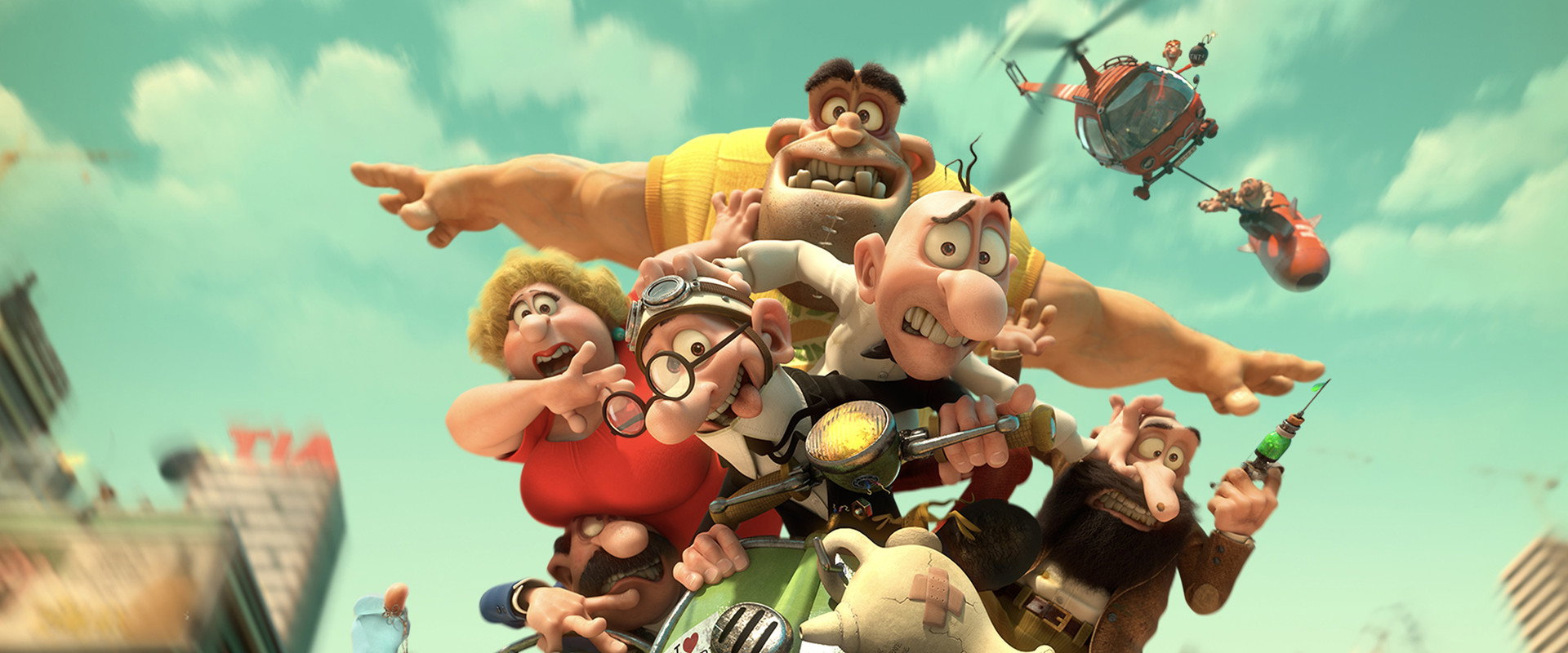 Mortadelo & Filemon: Mission Implausible backdrop