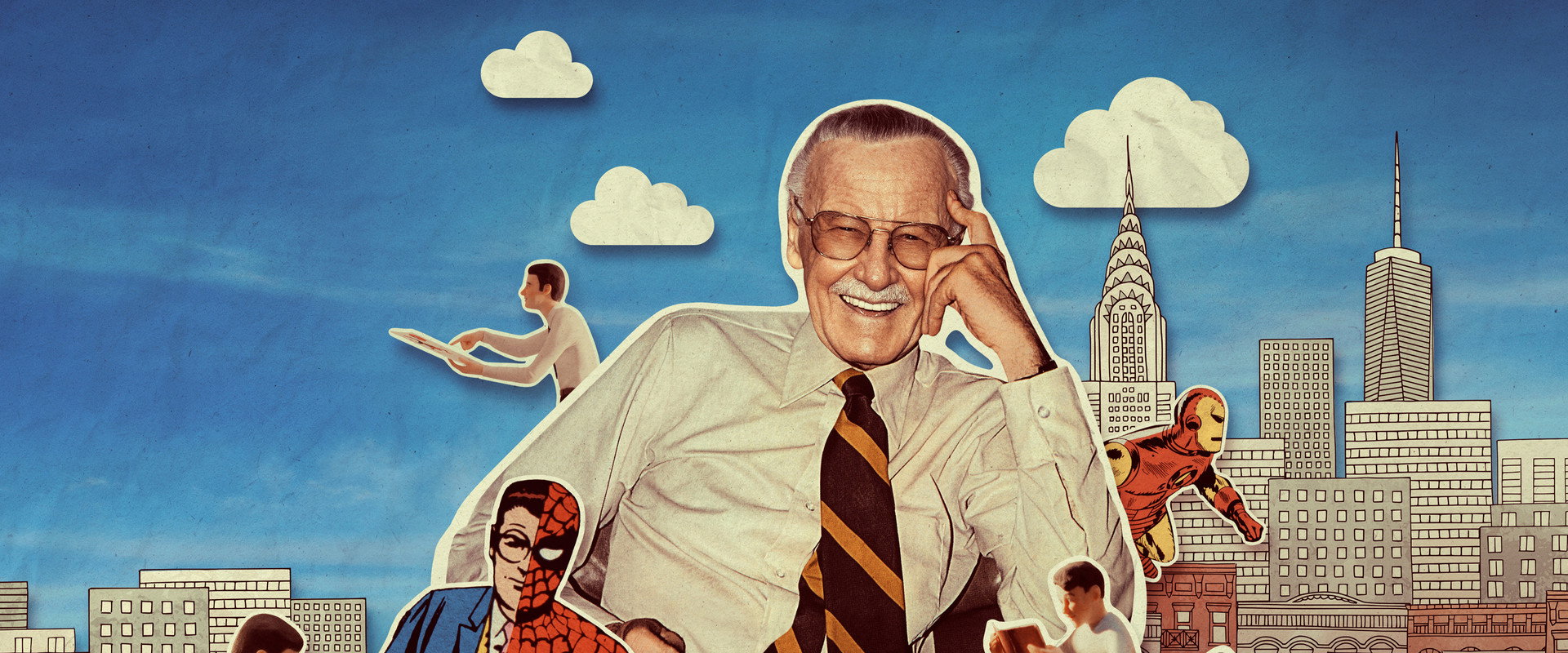 Stan Lee backdrop