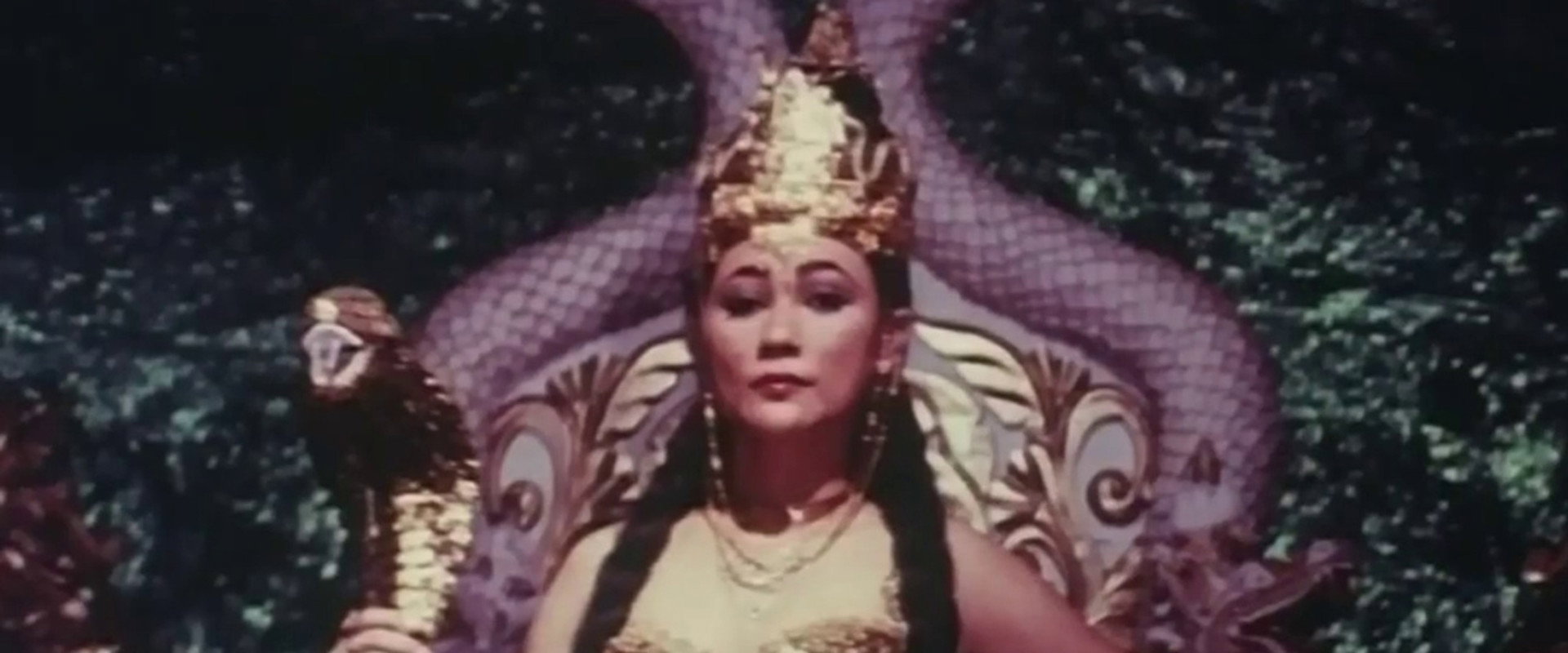 The Snake Queen backdrop