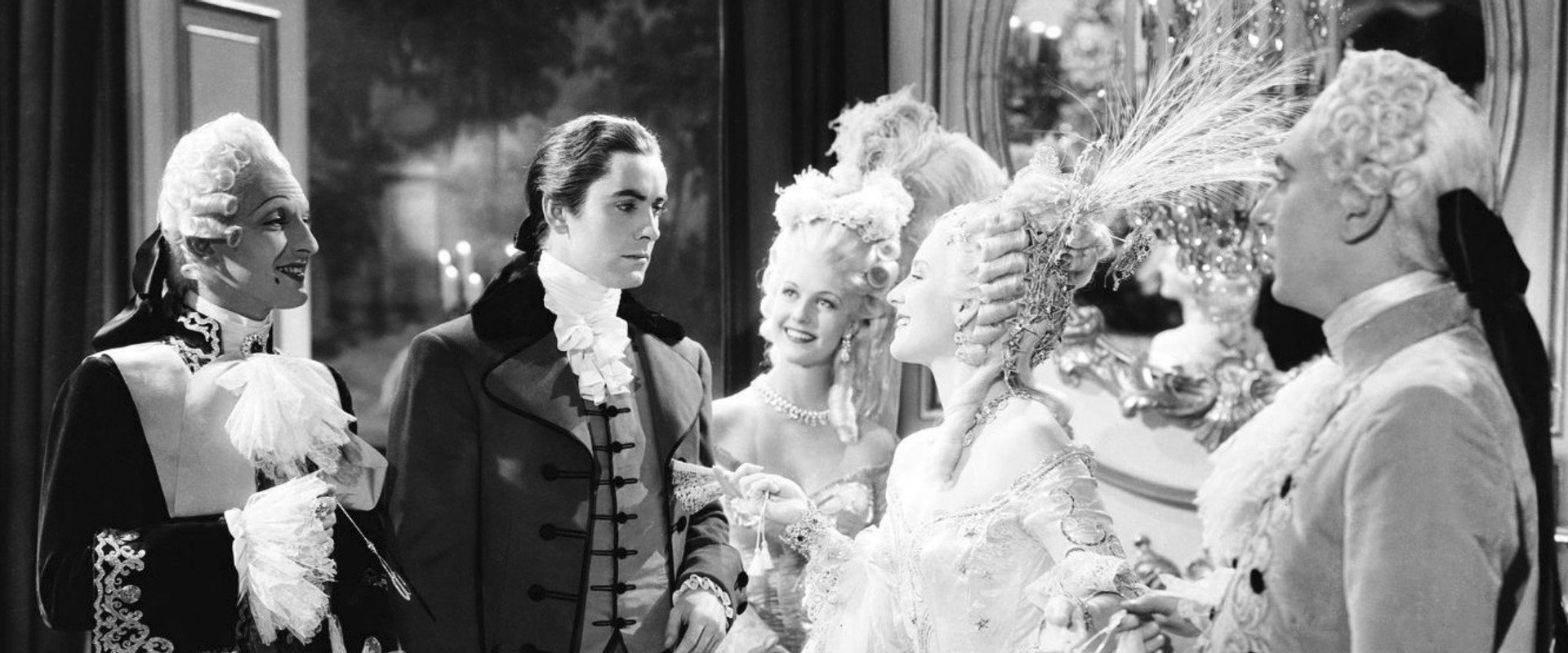 Marie Antoinette backdrop