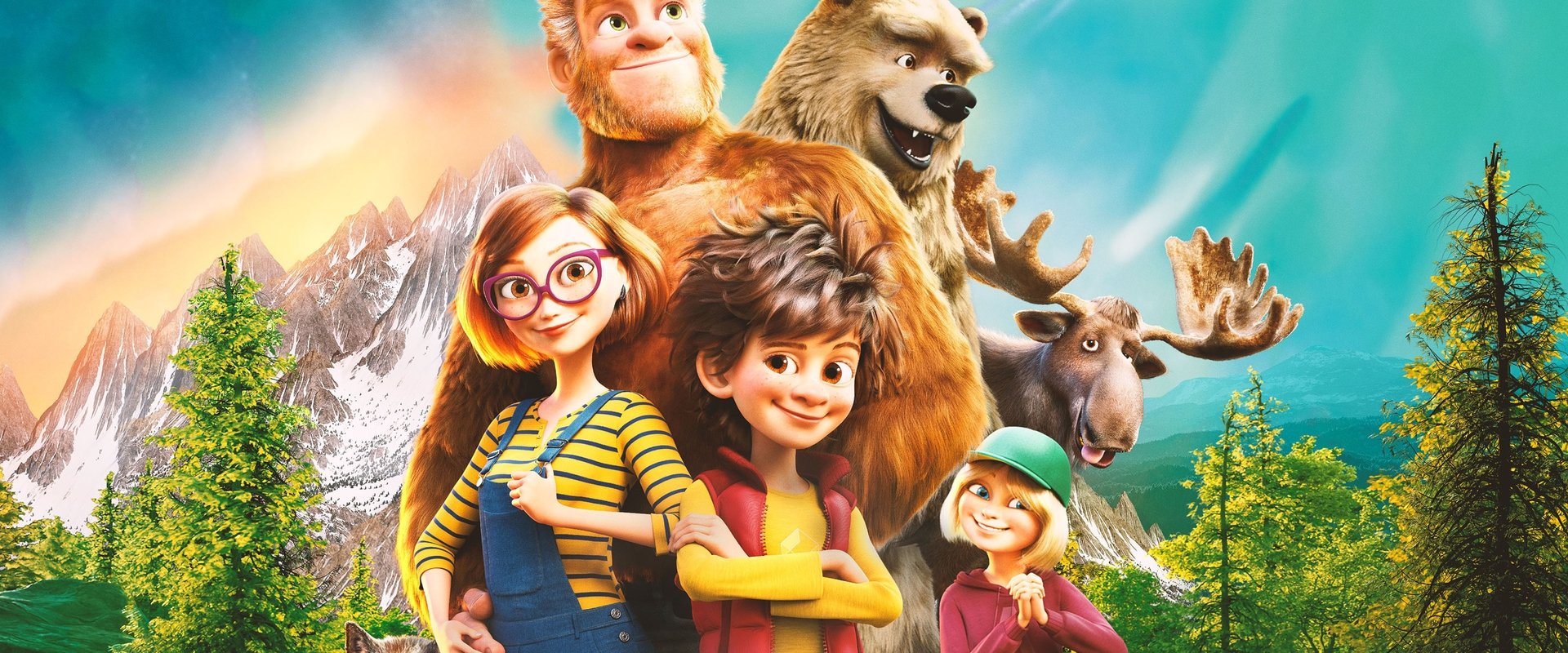 Bigfoot Family backdrop