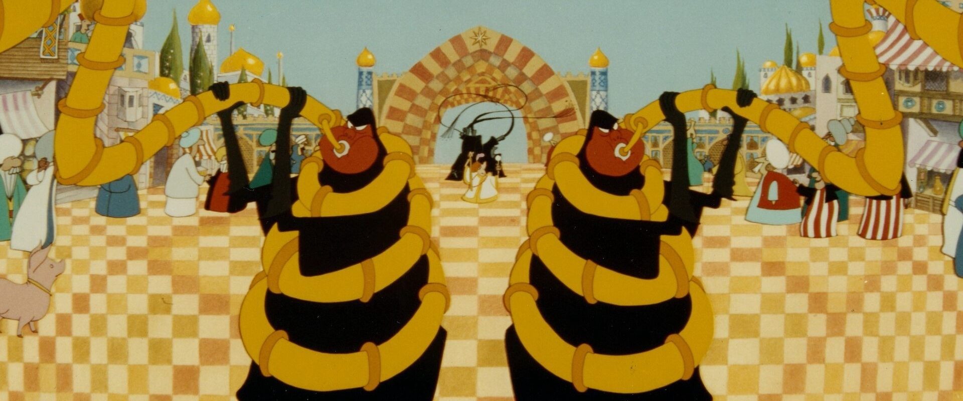 The Thief and the Cobbler backdrop