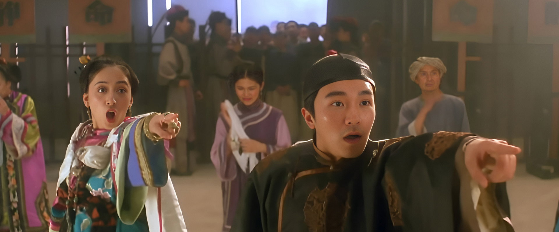 Justice, My Foot! backdrop