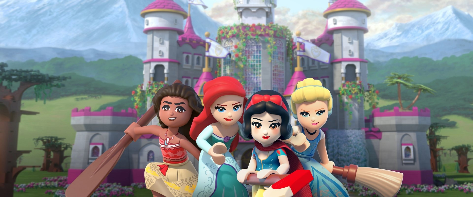 Lego Disney Princess: Villains Unite backdrop