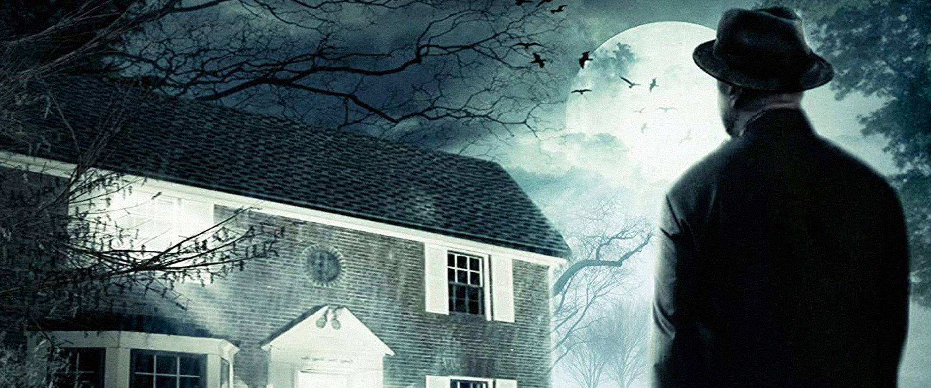 Exorcist House of Evil backdrop