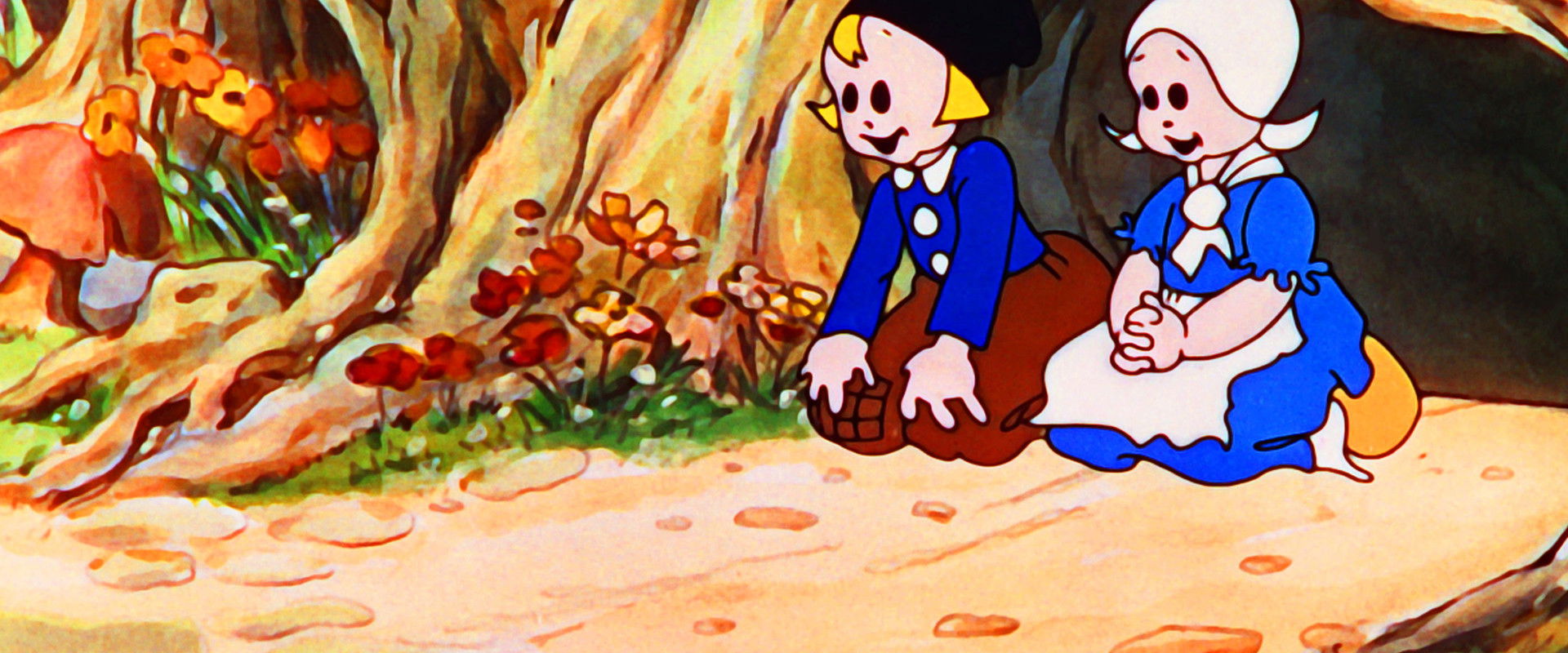 Babes in the Woods backdrop