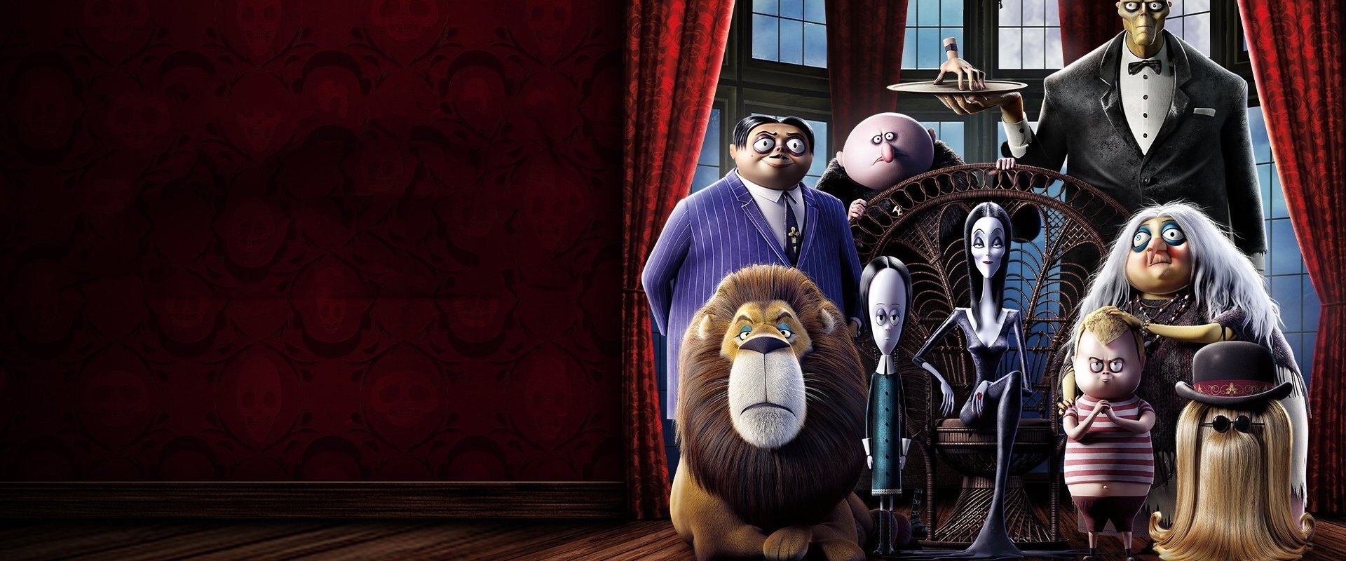 The Addams Family backdrop