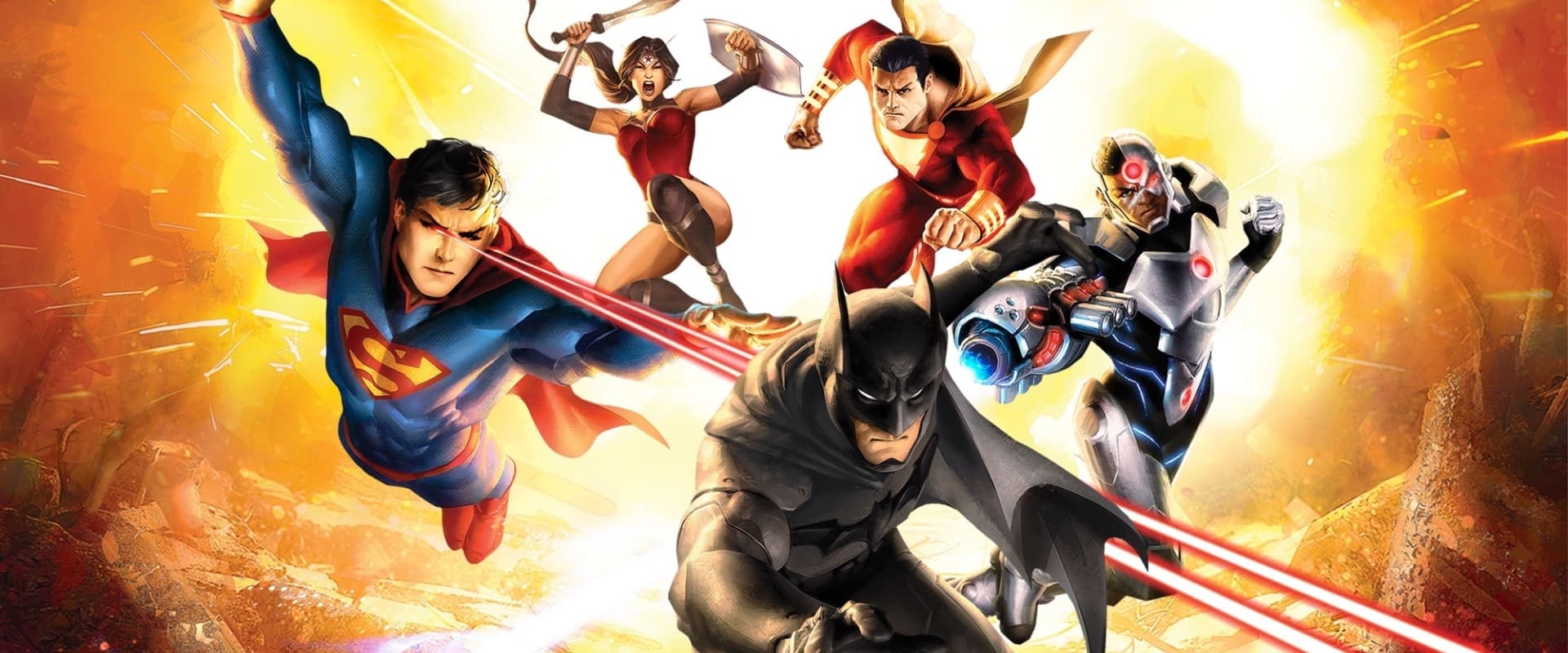 Justice League: War backdrop