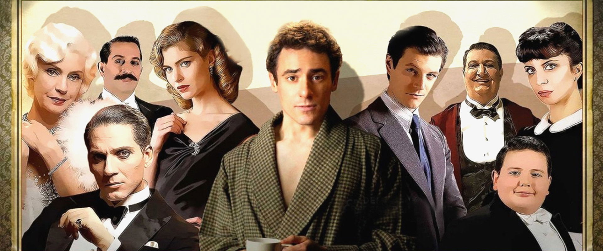 A Magnificent Haunting backdrop