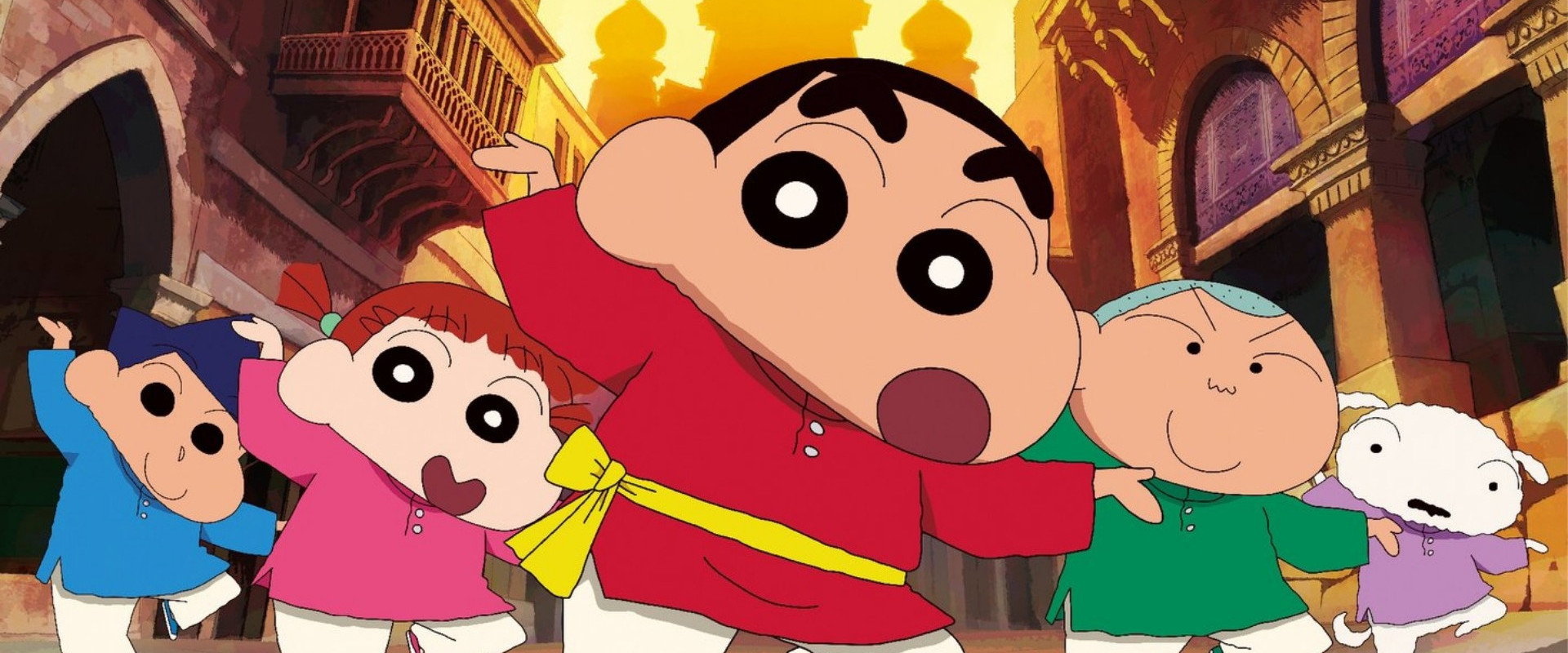 Crayon Shin-chan the Movie: Super Hot! The Spicy Kasukabe Dancers backdrop