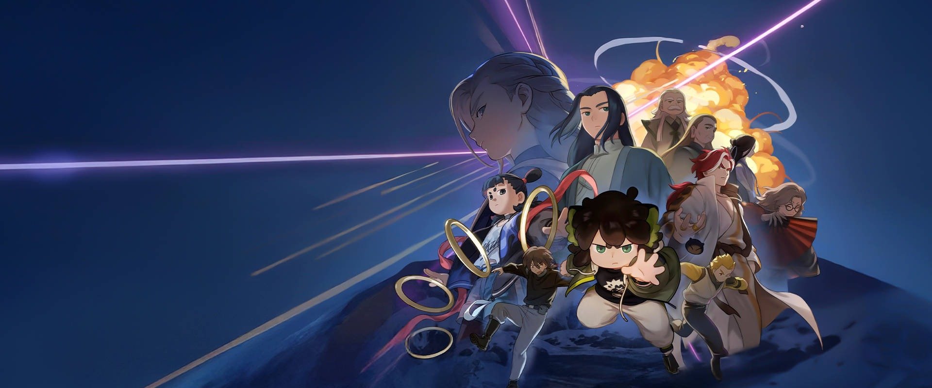 The Legend of Hei 2 backdrop