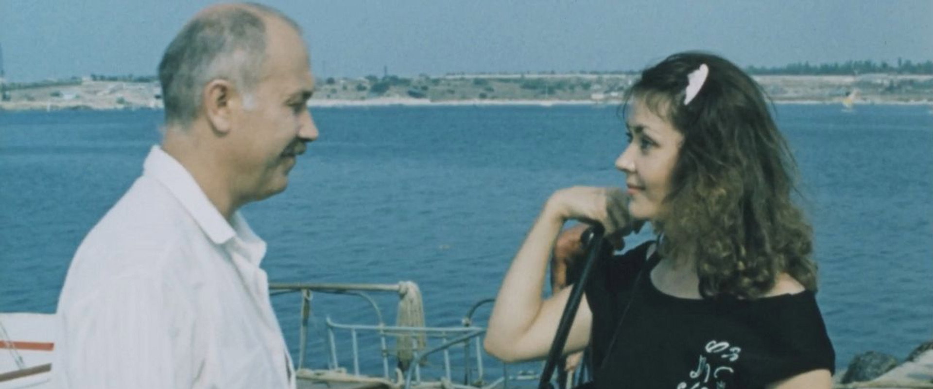 A Man from the Black 'Volga‎' backdrop