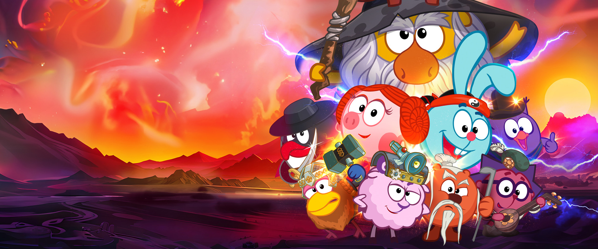 Kikoriki are Making a Movie backdrop