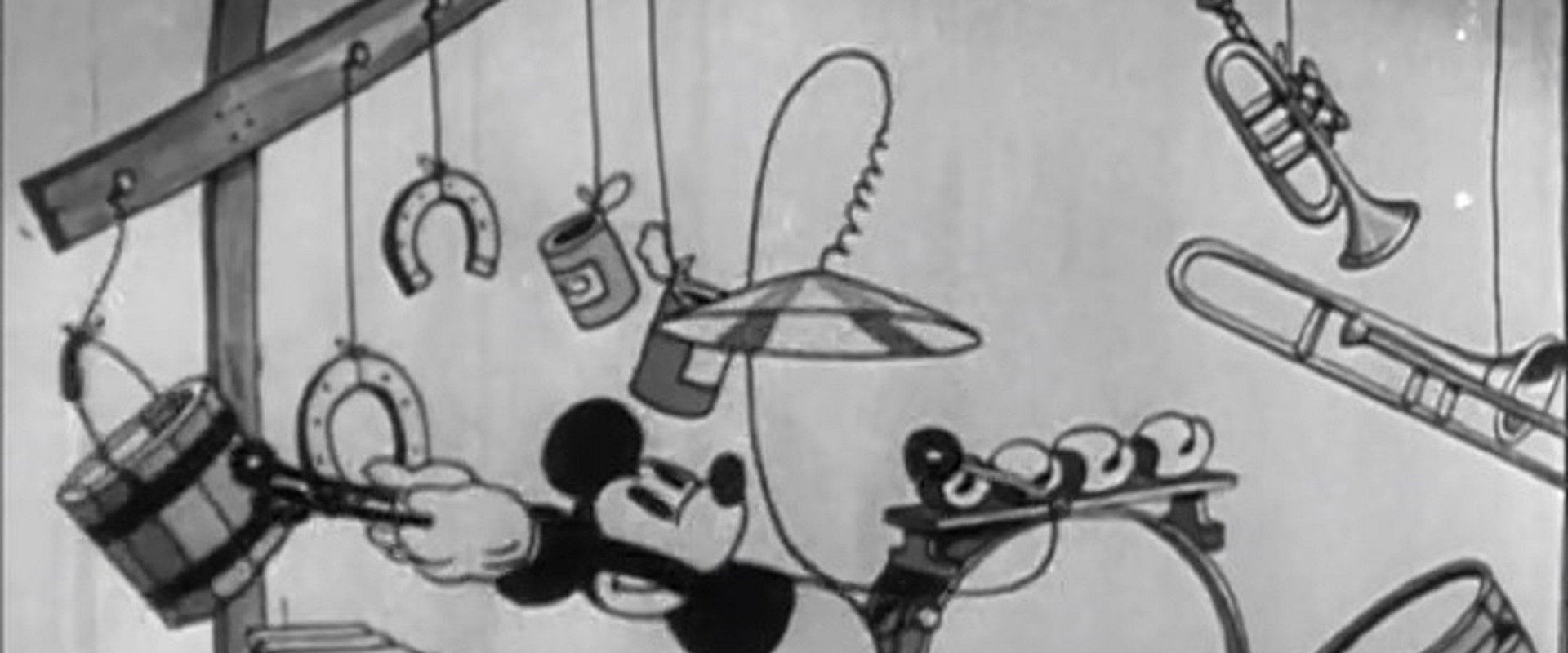 Mickey's Revue backdrop