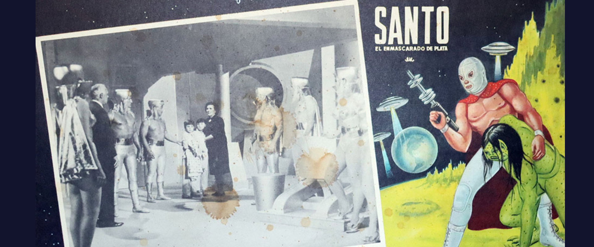 Santo vs. the Martian Invasion backdrop
