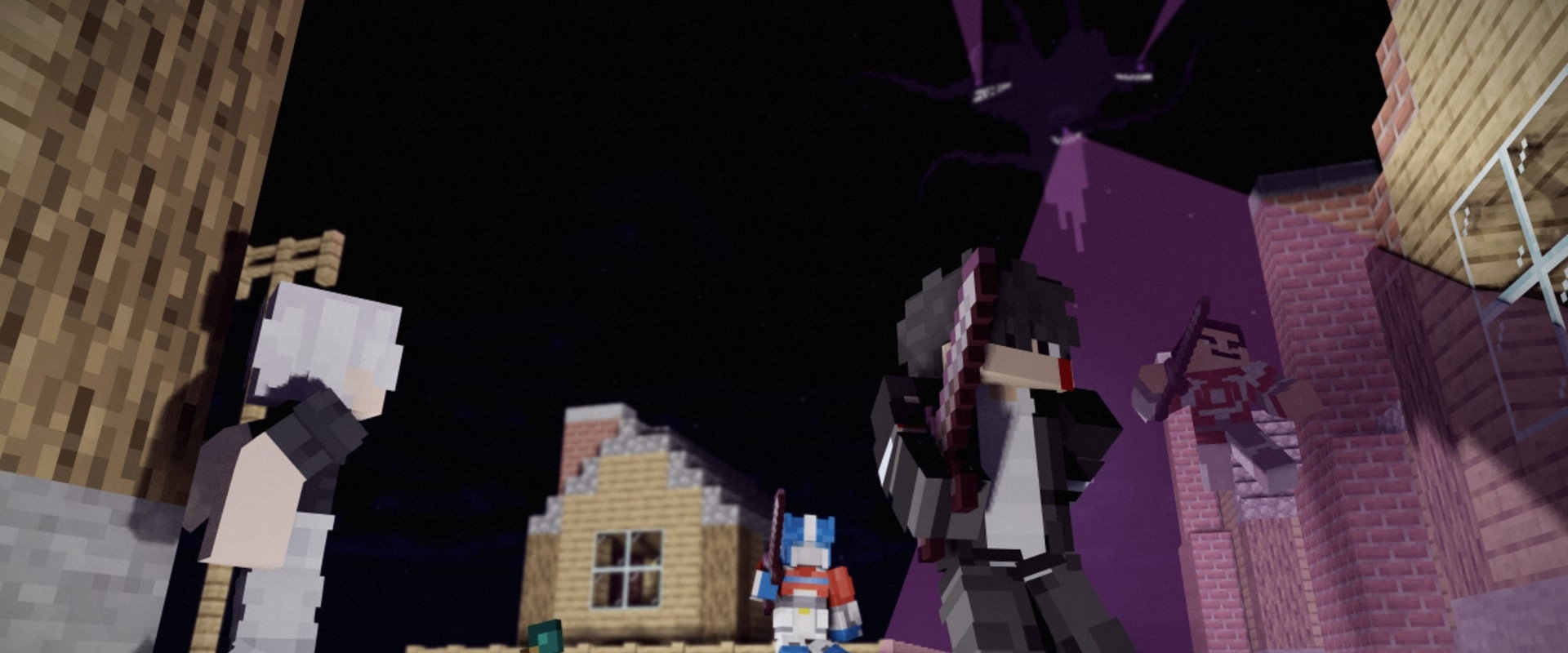 Panas vs. Wither Storm backdrop