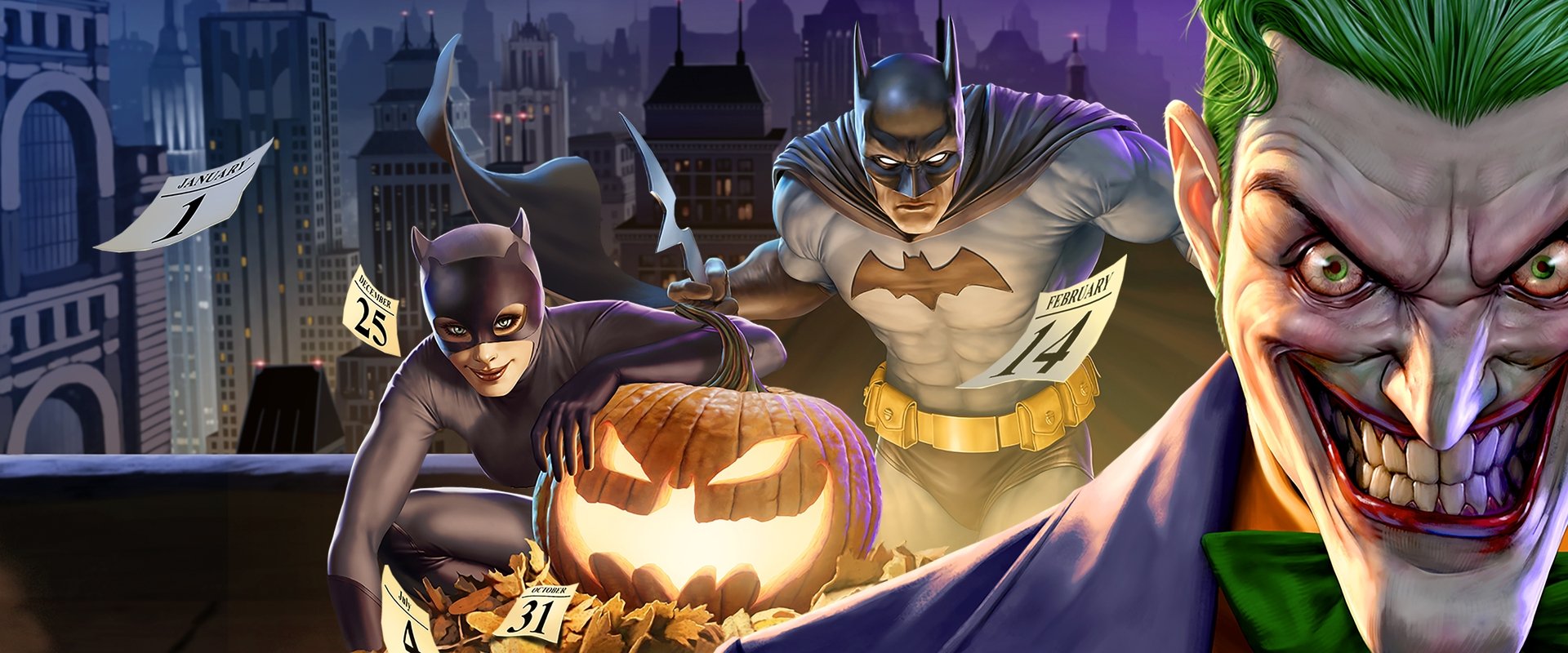 Batman: The Long Halloween, Part One backdrop
