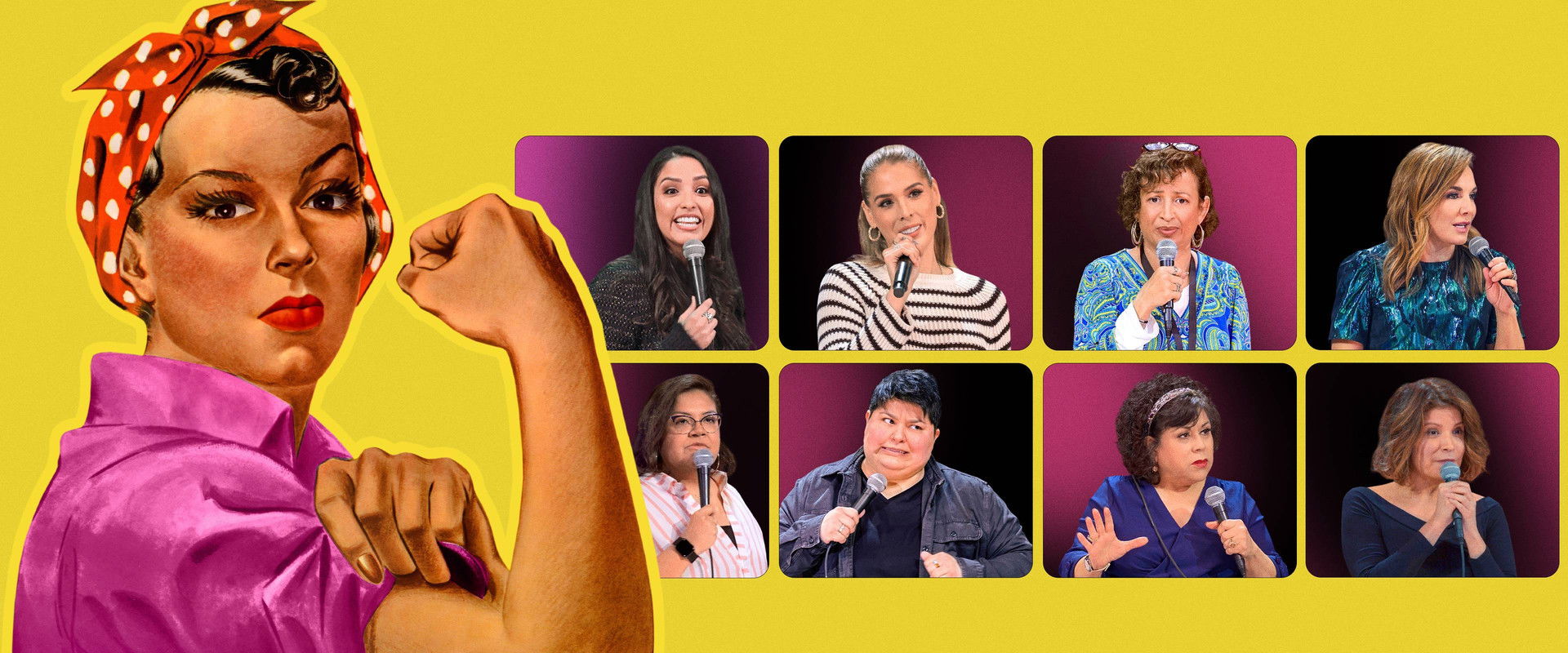 Comedy Chingonas backdrop