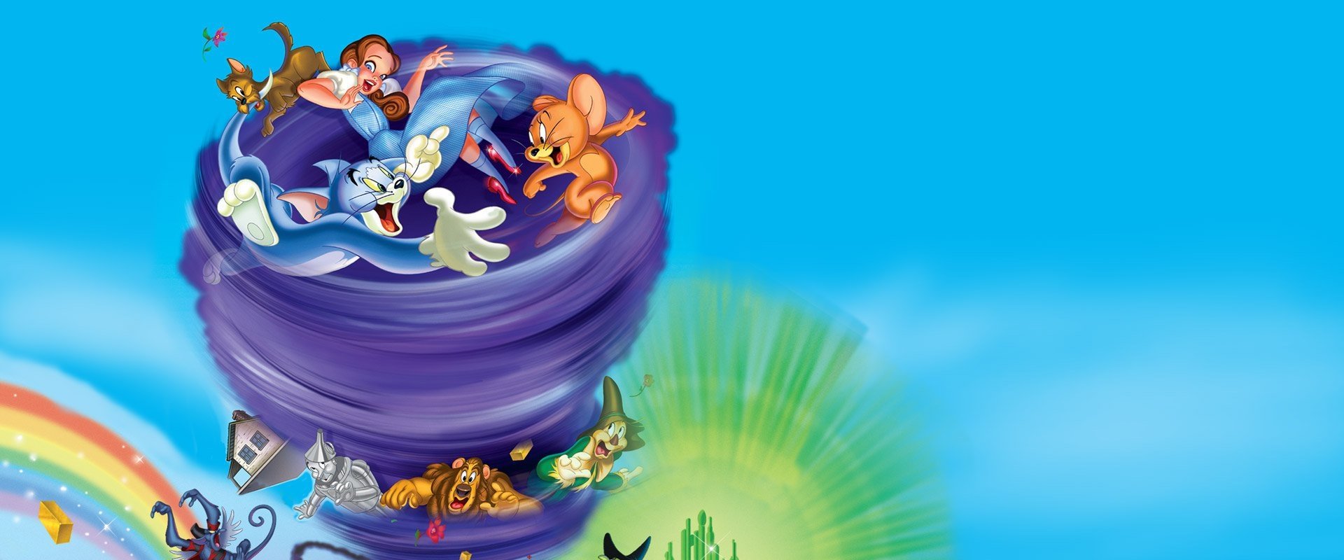 Tom and Jerry & The Wizard of Oz backdrop