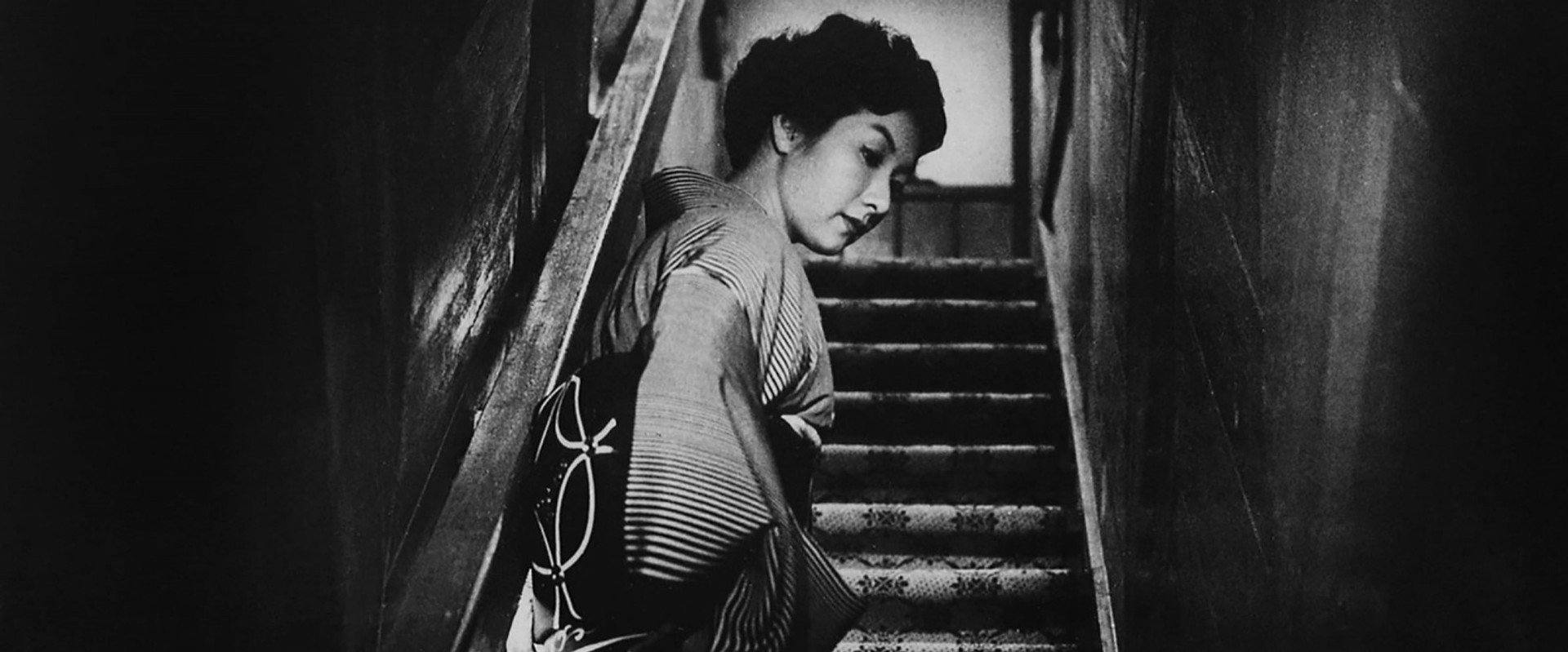 When a Woman Ascends the Stairs backdrop