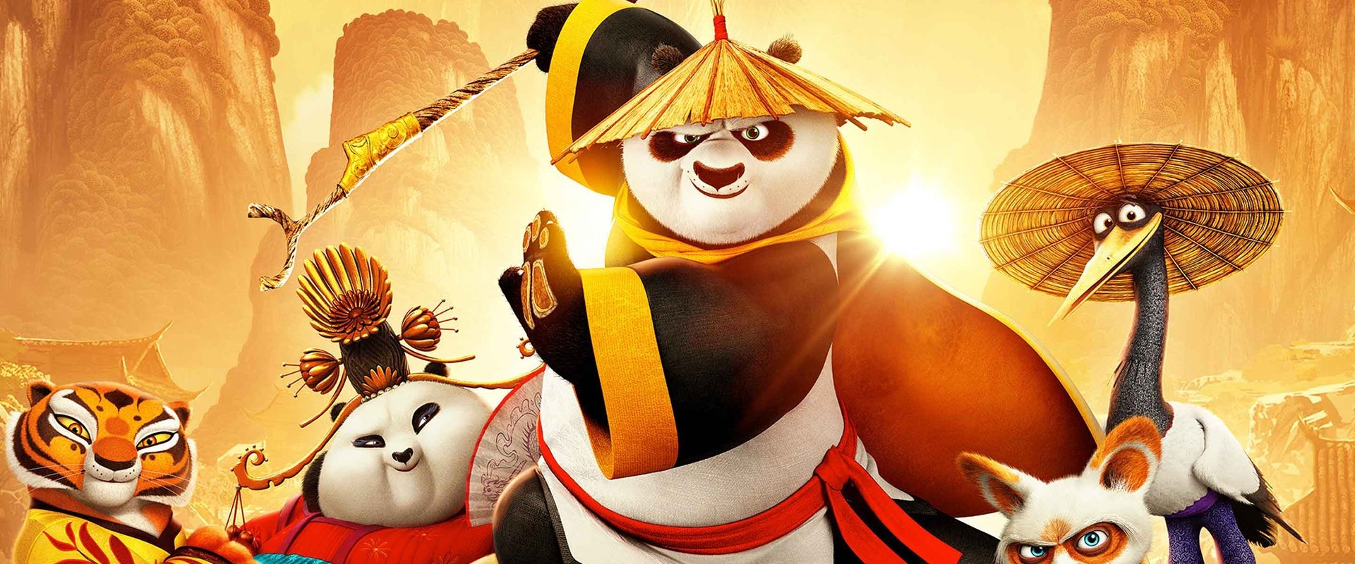 Kung Fu Panda 3 backdrop