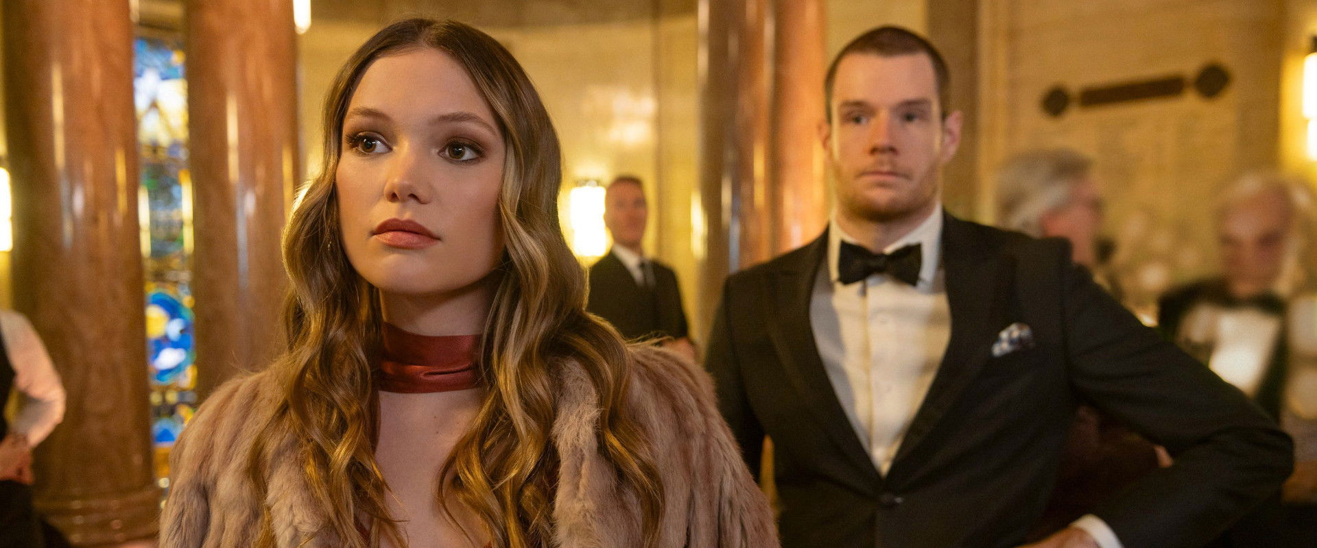 Jingle Bell Heist backdrop