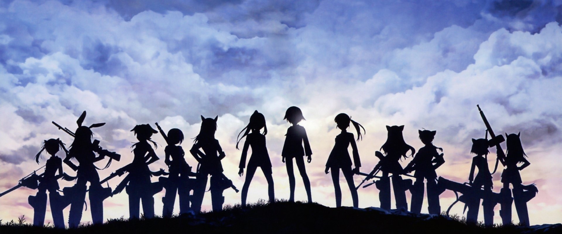 Strike Witches the Movie backdrop