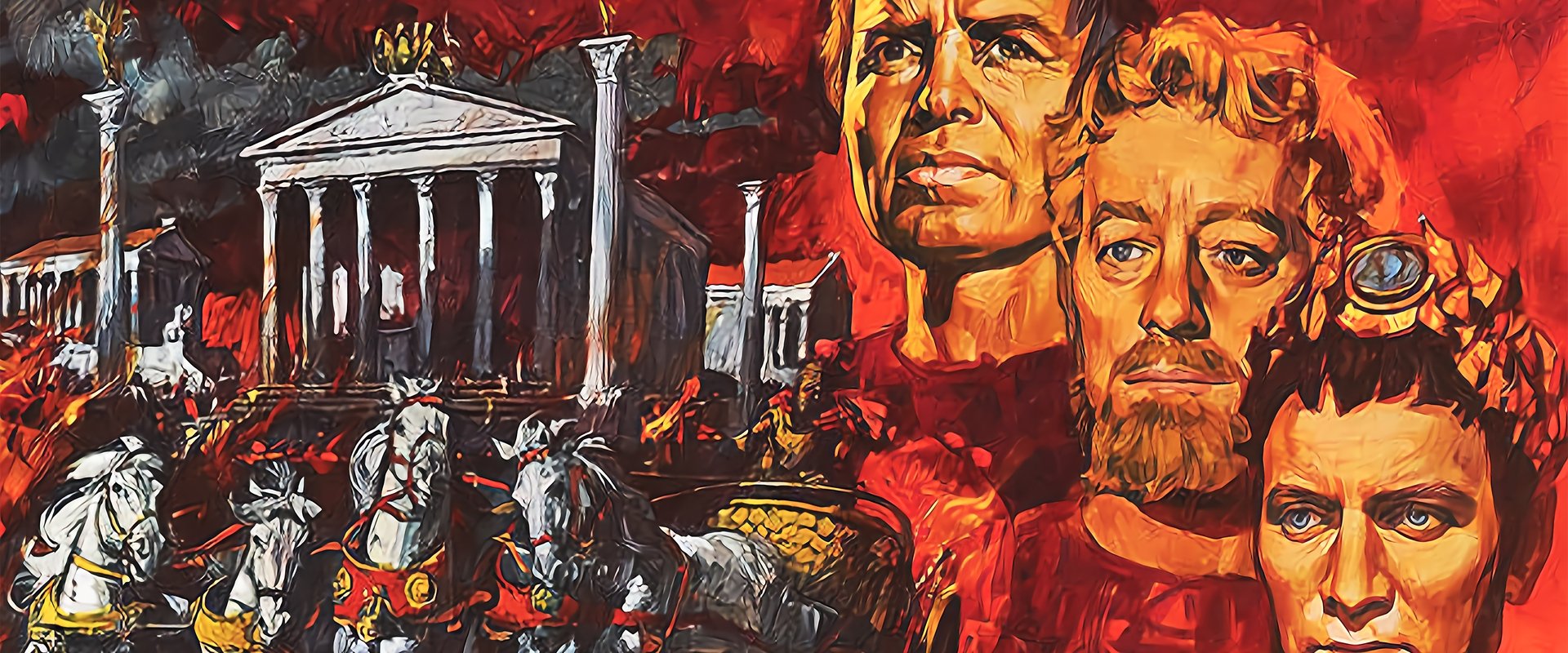 The Fall of the Roman Empire backdrop