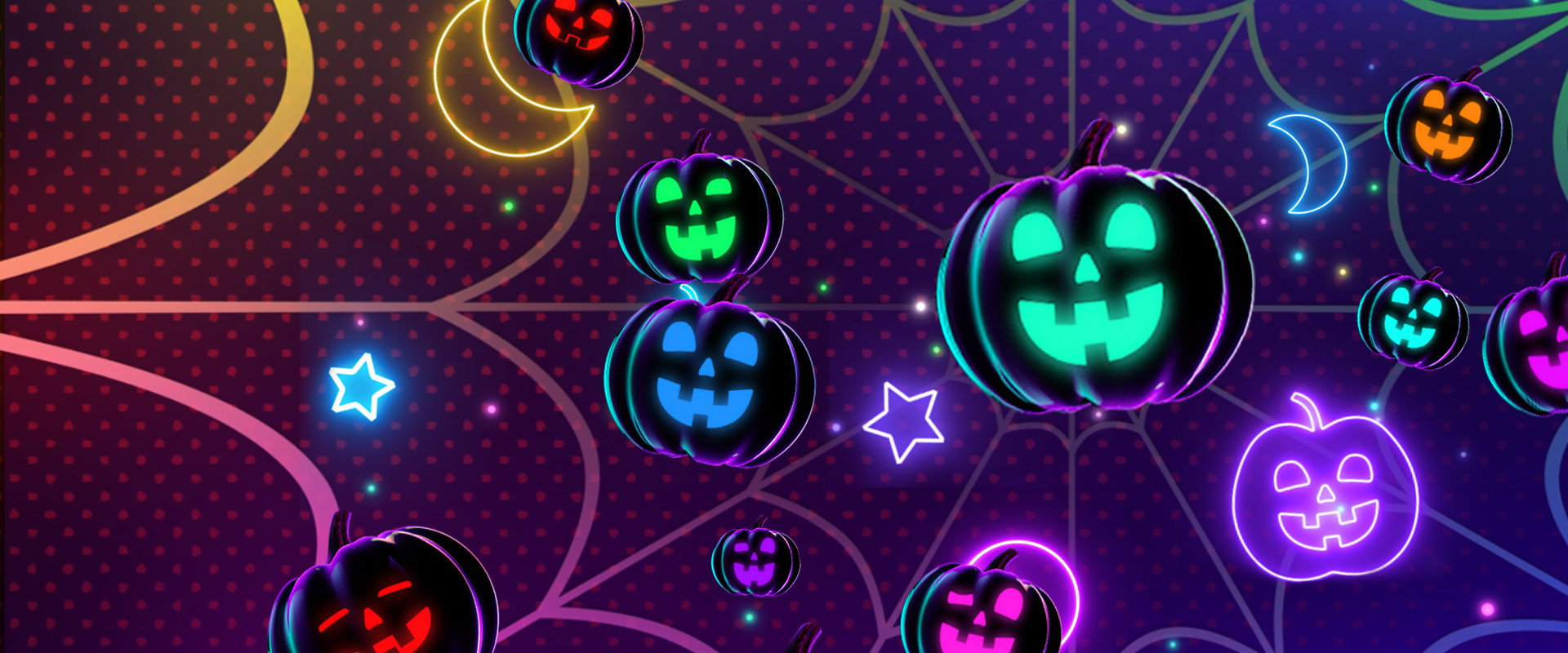 Disney Channel Halloween House Party backdrop