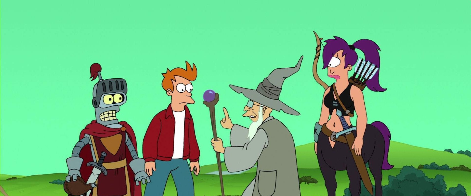 Futurama: Bender's Game backdrop