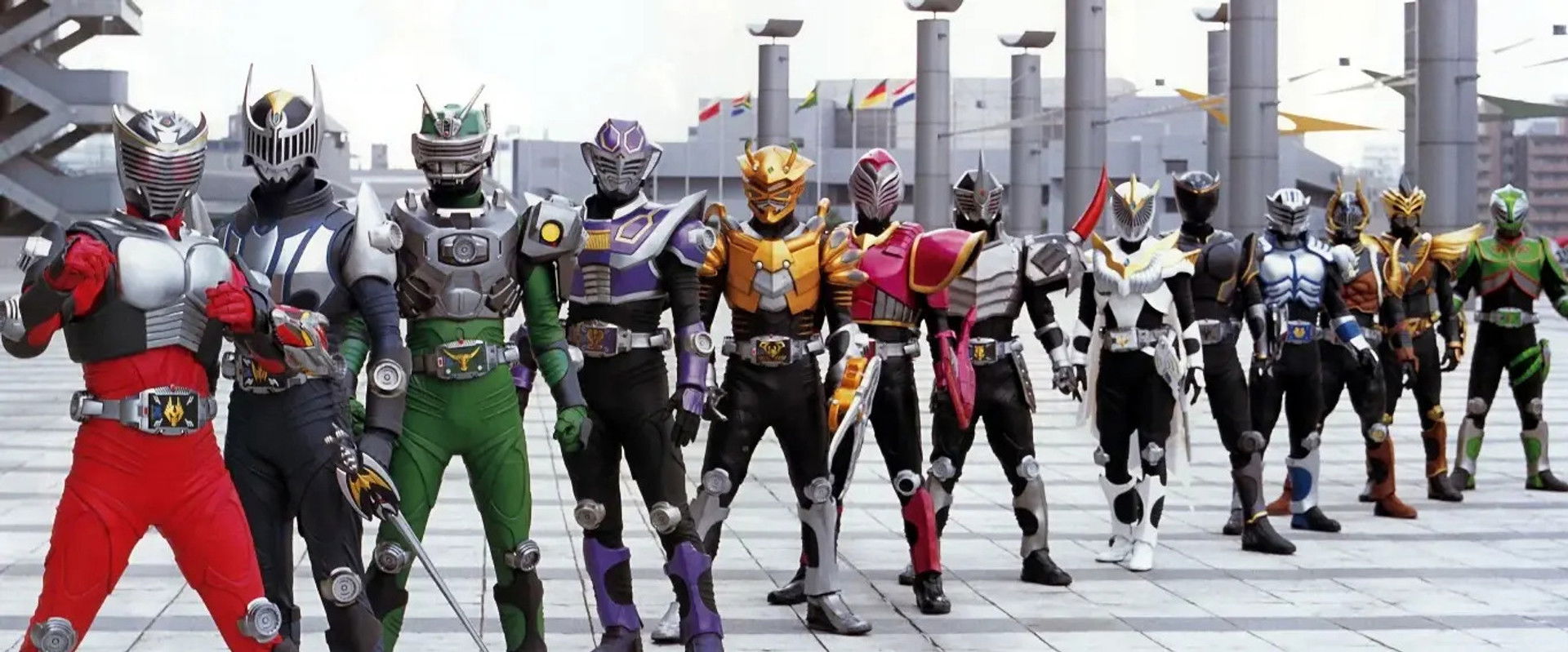 Kamen Rider Ryuki Special: 13 Riders backdrop